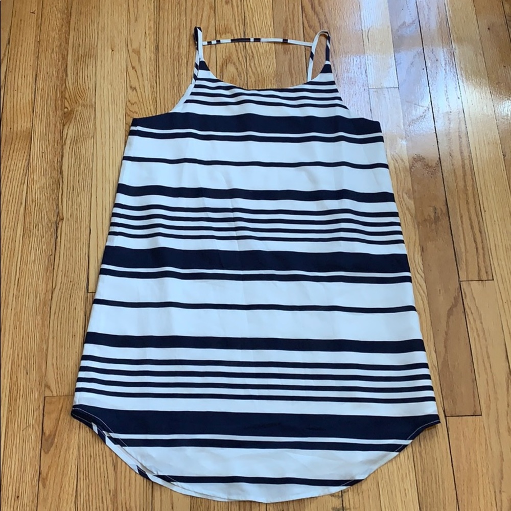 Sacks Fifth Ave. 5/48 silk like dress.